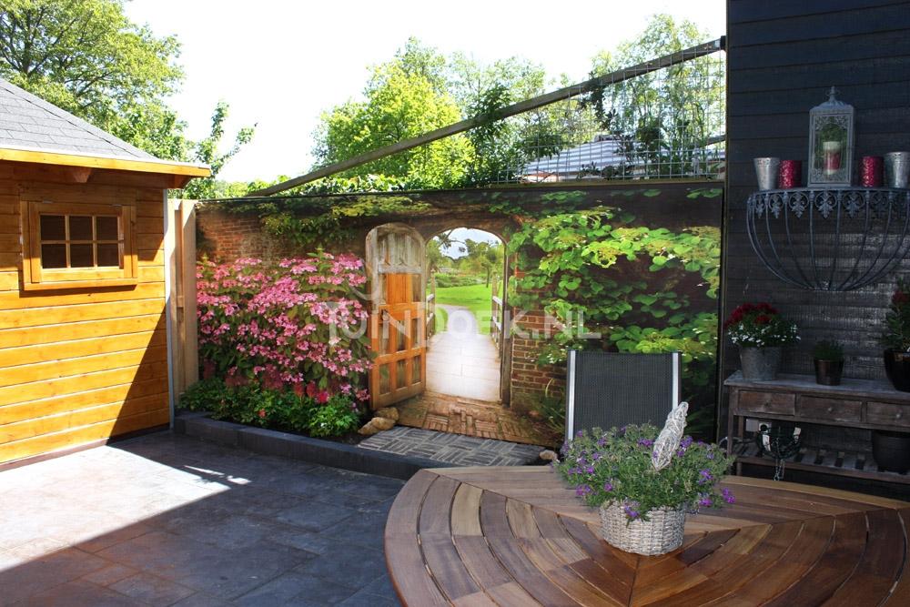 Vier seizoenen lang genieten van een buitenschilderij in de tuin